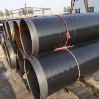 API 5L spec 3PE Coating Spiral Welded Line Steel Pipe