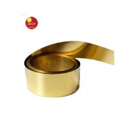 Customize Thickness / Width Brass Strip Rolls For Hotel / Store Decoration